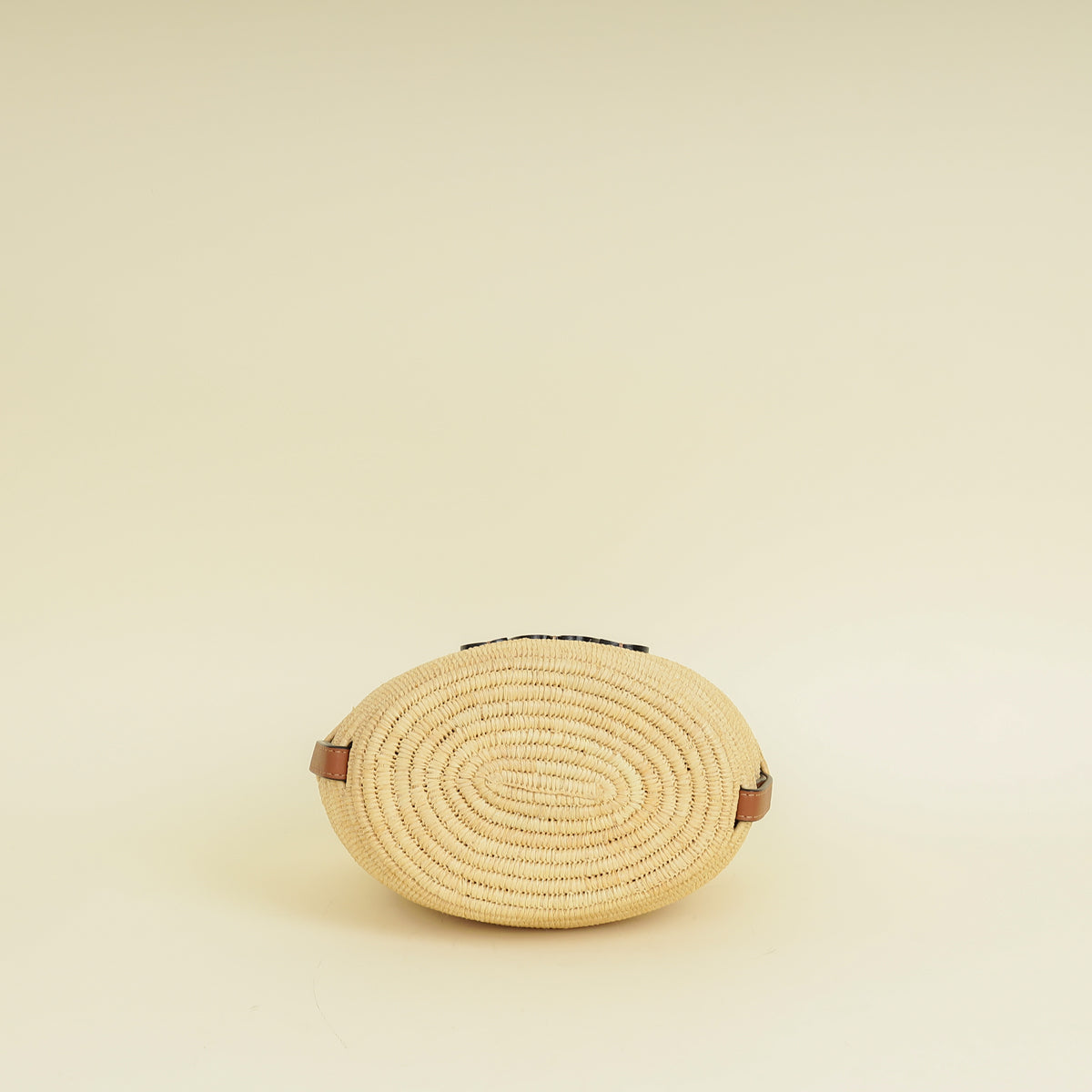 Loewe Beige x Paula’s Ibiza Raffia Beehive Basket Bag