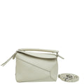 Loewe White Mini Puzzle Bag