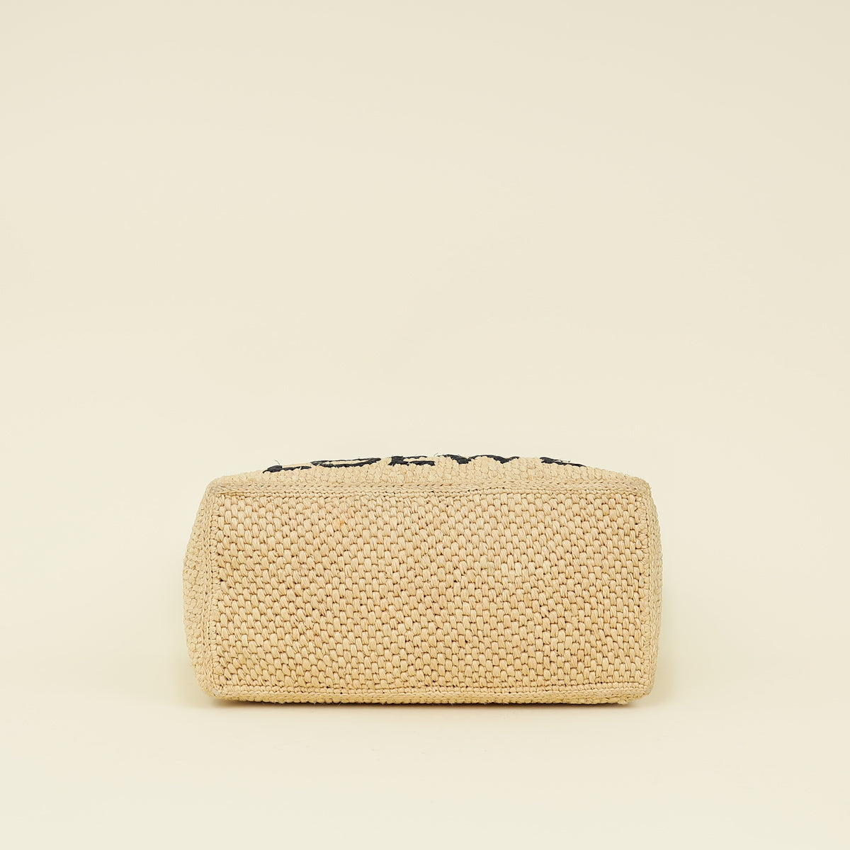 Loewe Tricolor x Paula's Ibiza Raffia Font Tote Bag