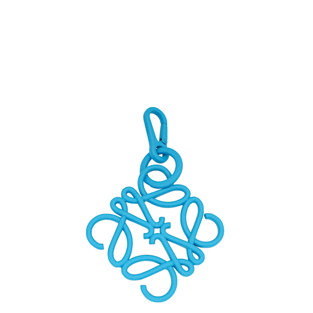 Loewe Cyan Anagram Bag Charm