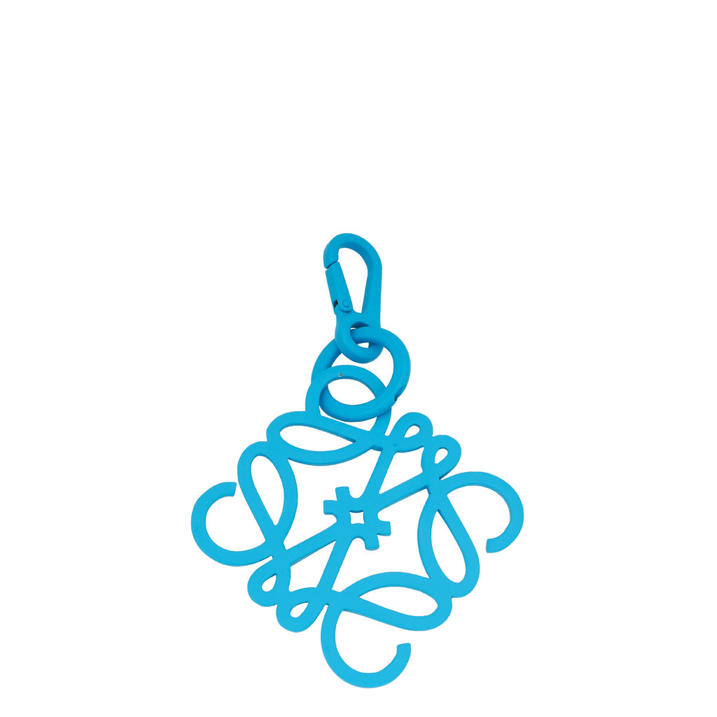 Loewe Cyan Anagram Bag Charm