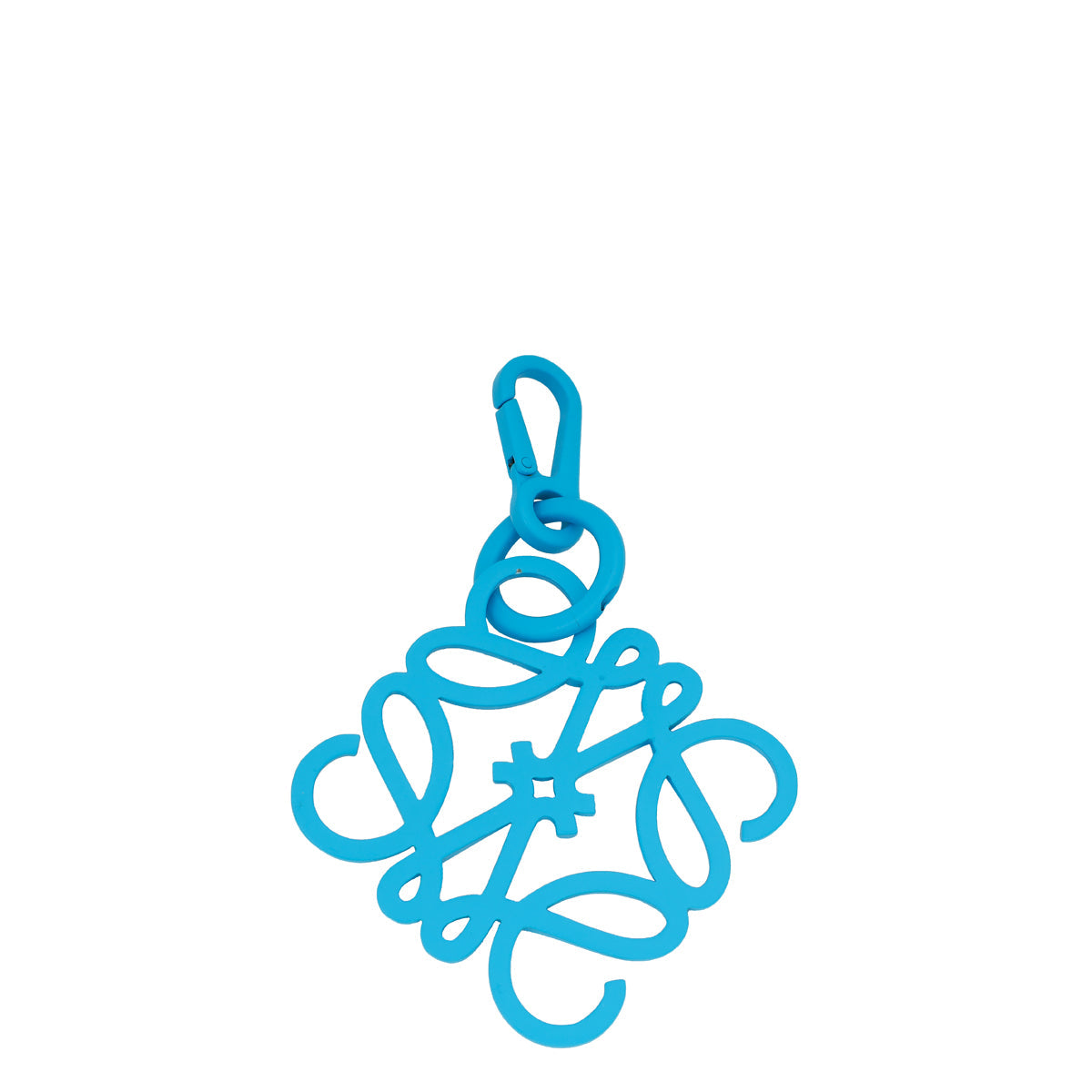 Loewe Cyan Anagram Bag Charm