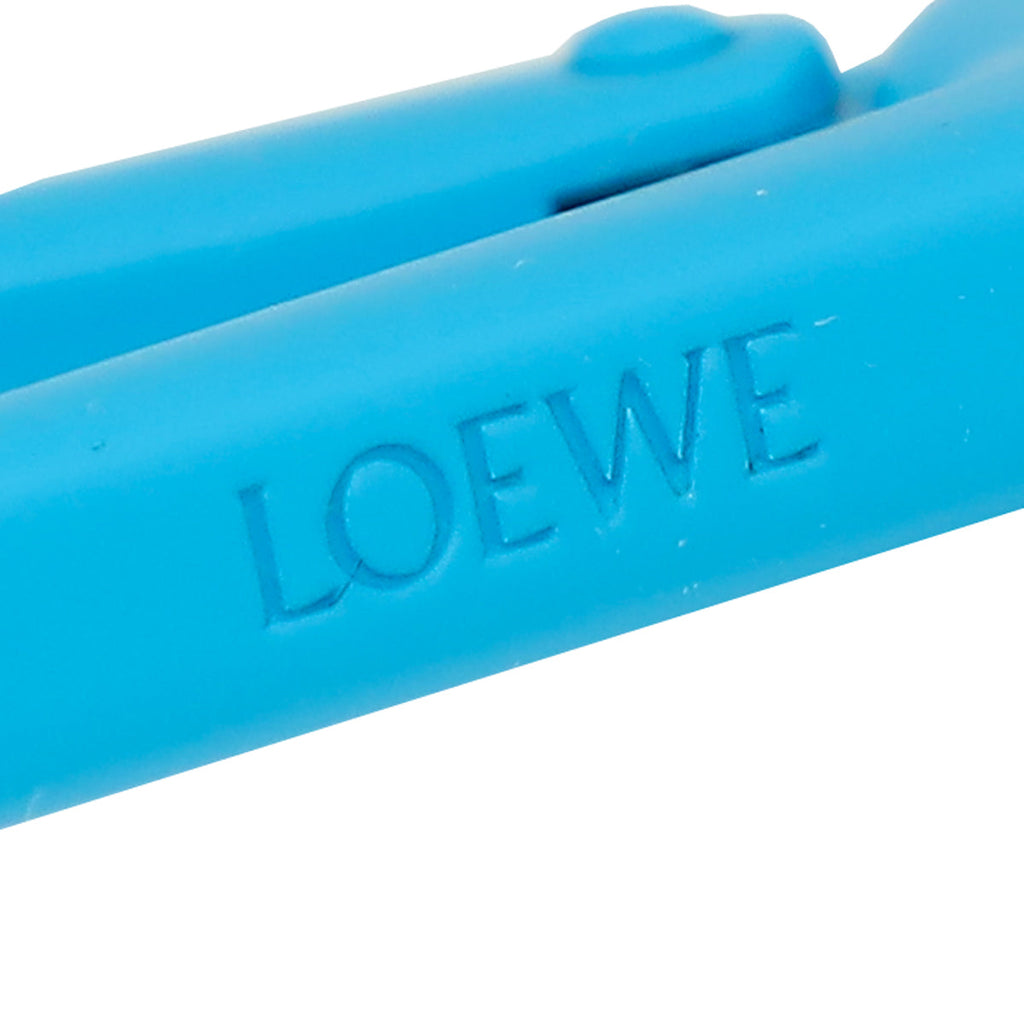 Loewe Cyan Anagram Bag Charm