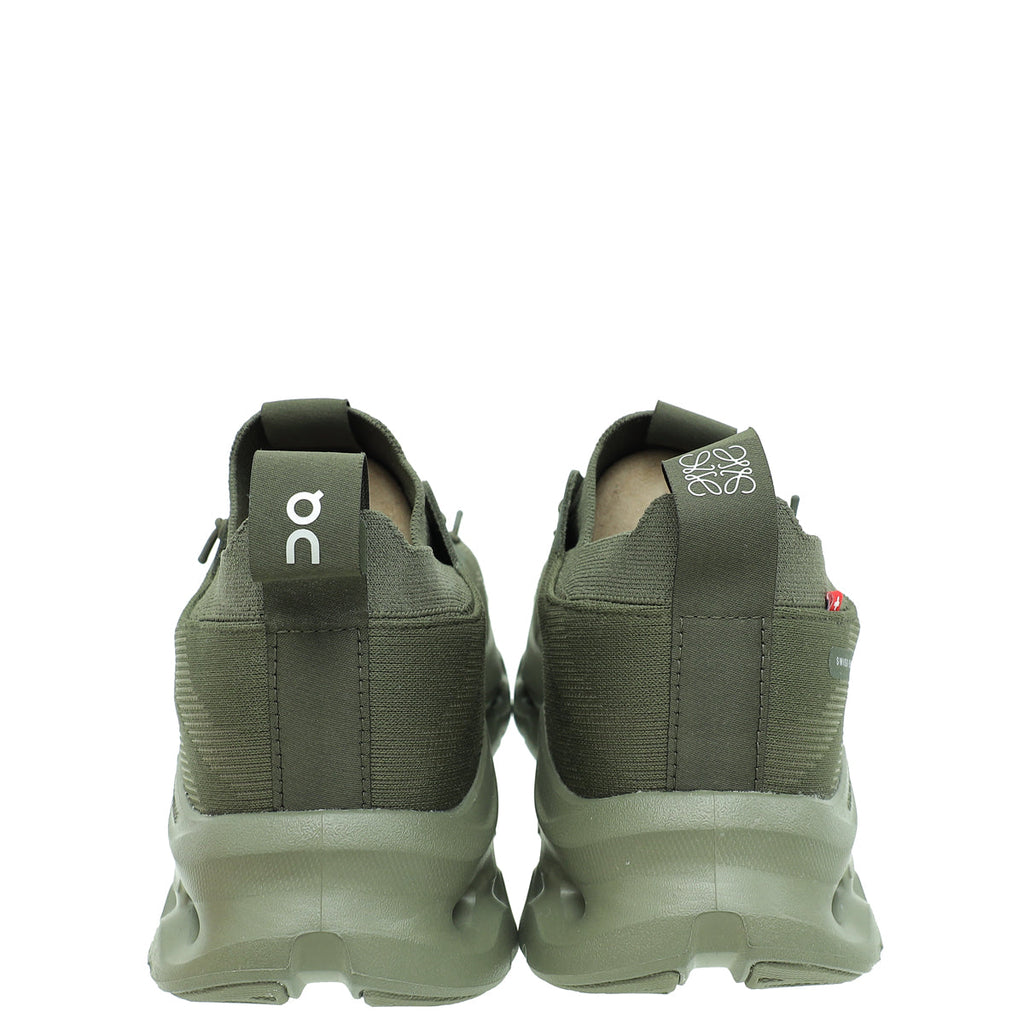 Loewe Khaki Green X  On Running Cloudtilt Sand Sneaker 41