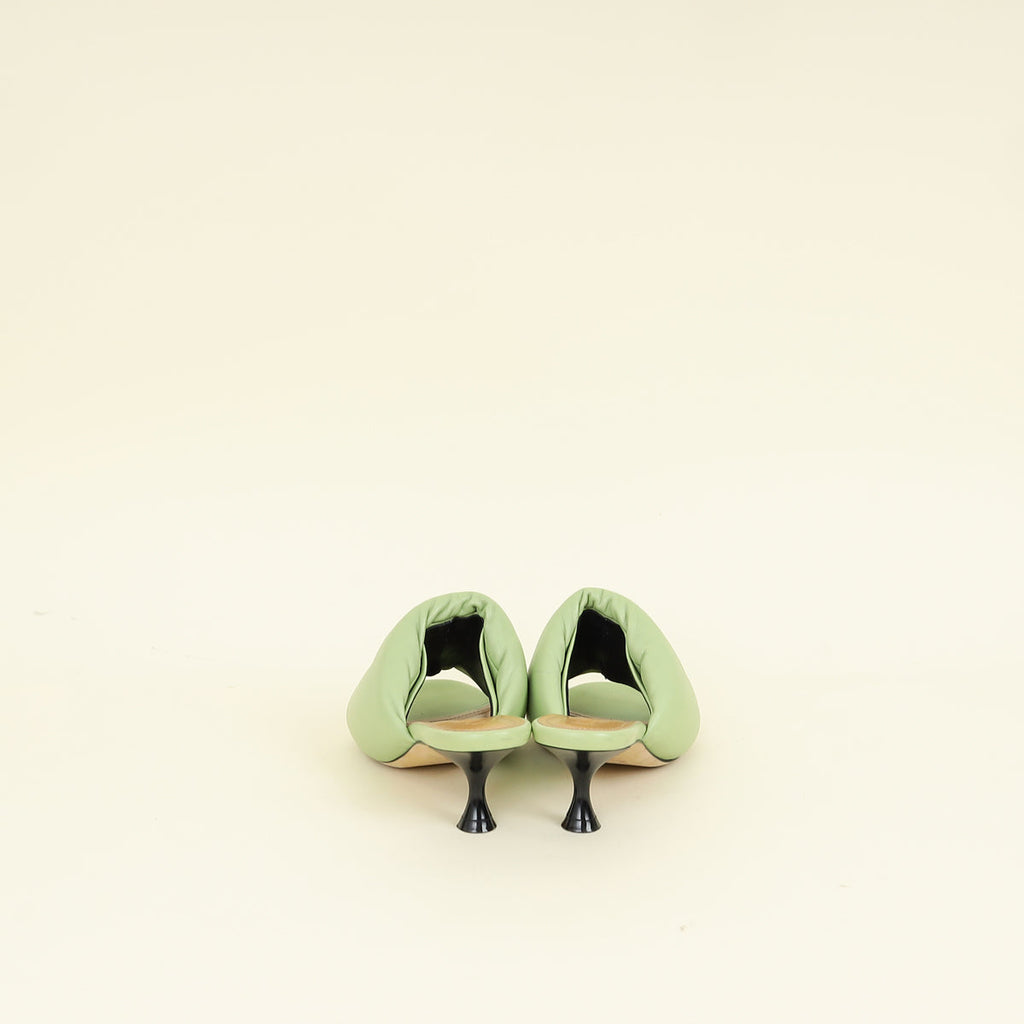 Loewe Pistachio Hue Anagram Padded Mules 36