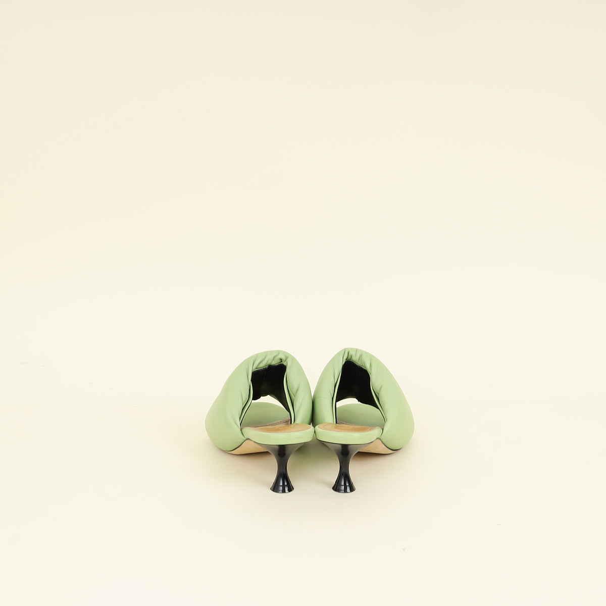 Loewe Pistachio Hue Anagram Padded Mules 36