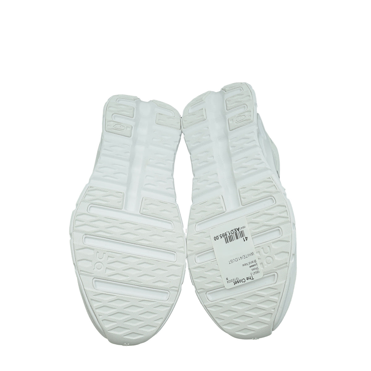 Loewe White X On Running Cloudtilt Sand Sneaker 41