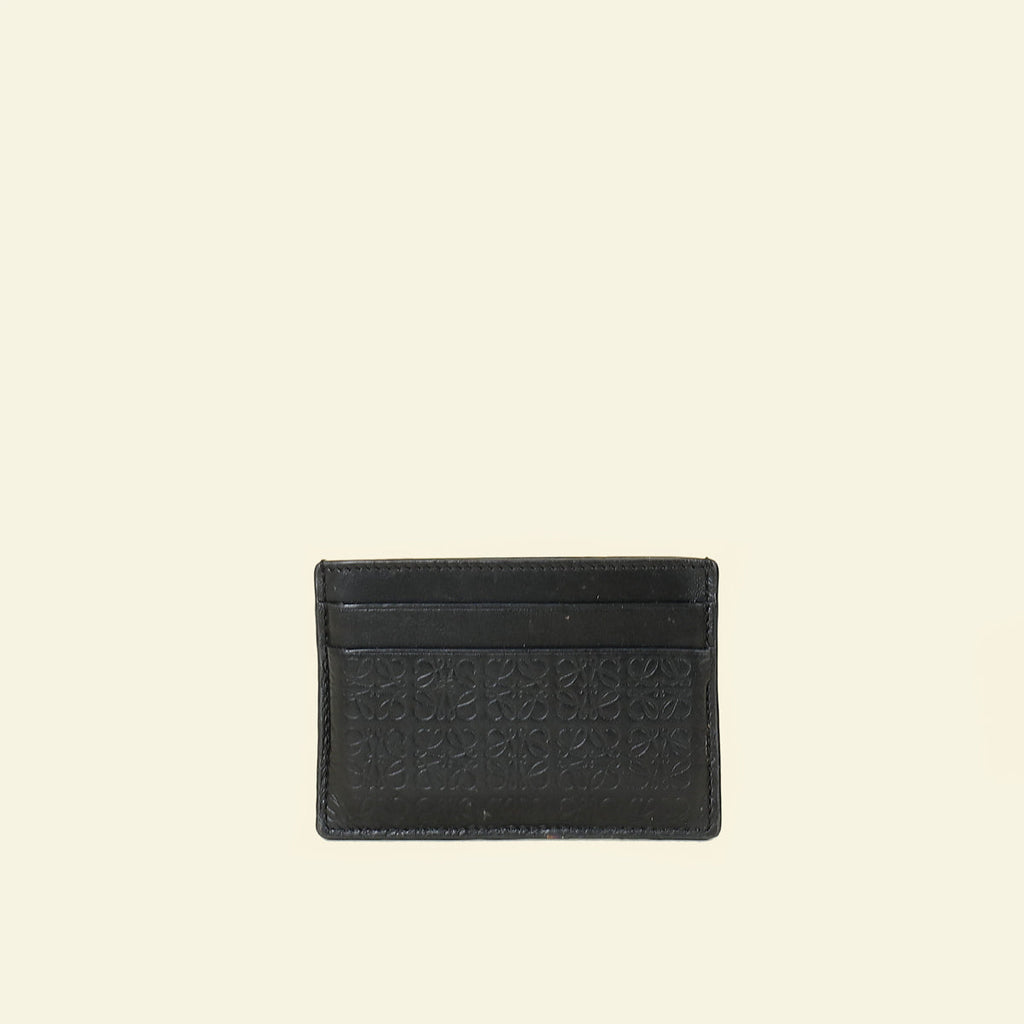 Loewe Black Anagram Card Holder