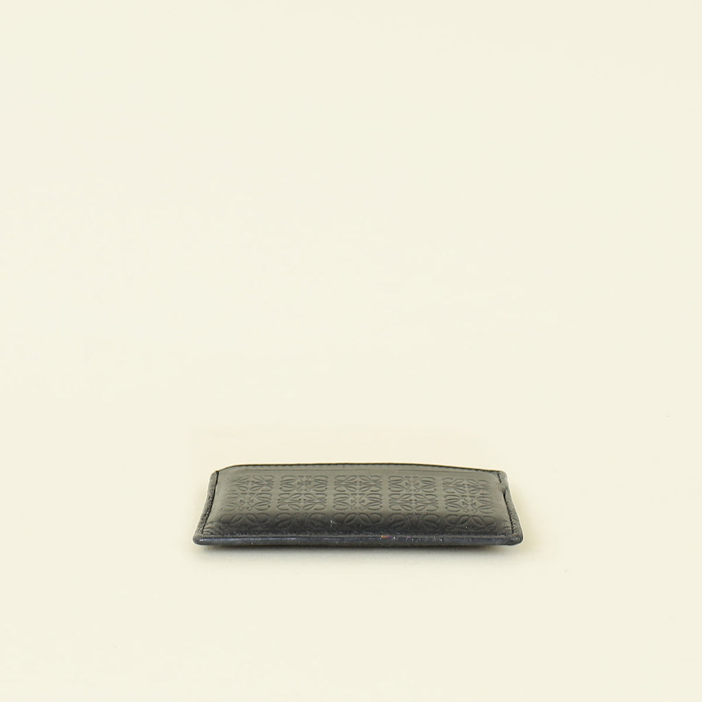 Loewe Black Anagram Card Holder