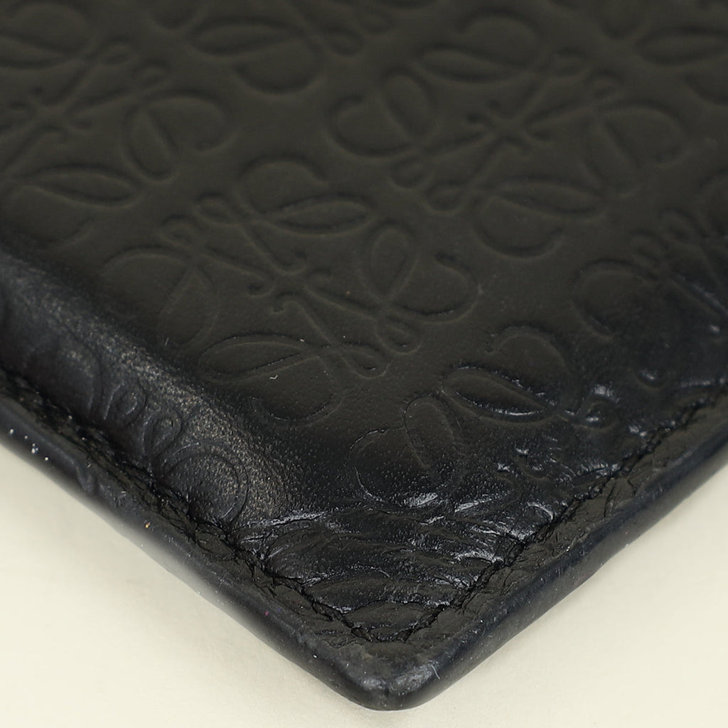 Loewe Black Anagram Card Holder