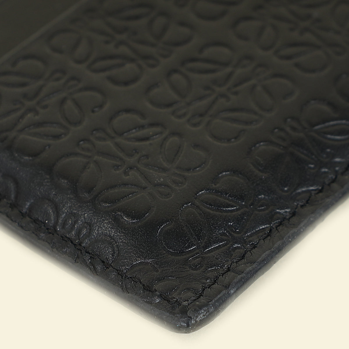 Loewe Black Anagram Card Holder