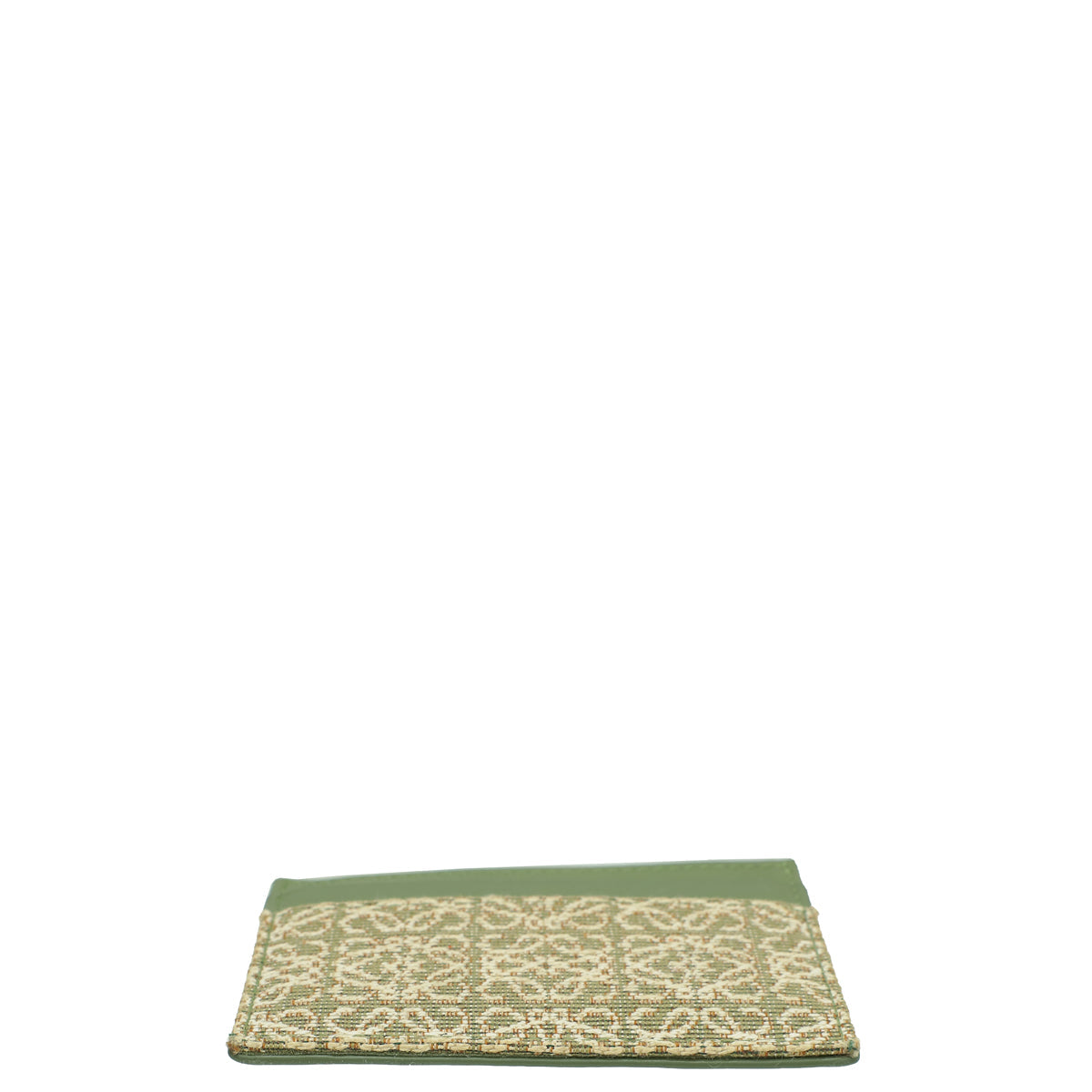 Loewe Kaki Plain Card Holder