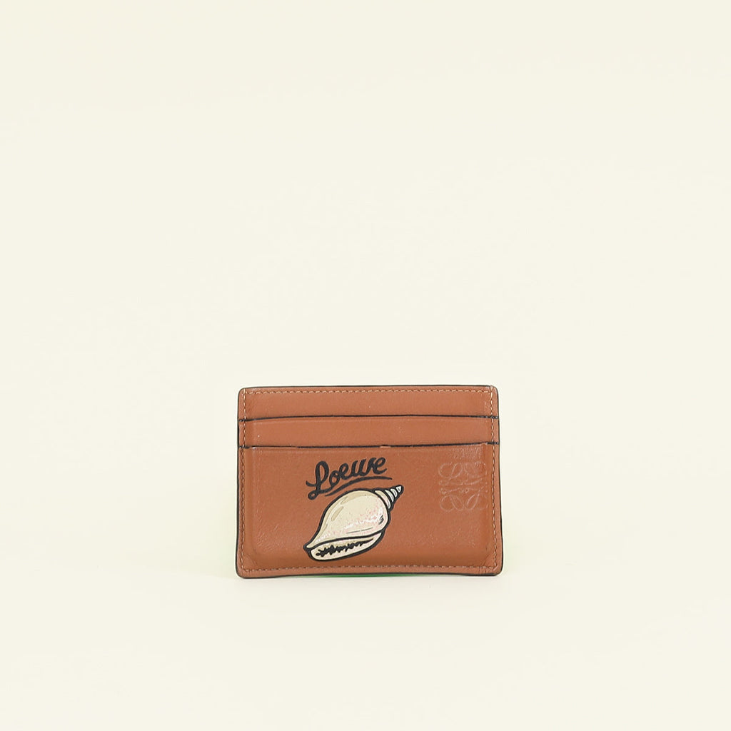 Loewe Mocha Paula's Ibiza Card Holder