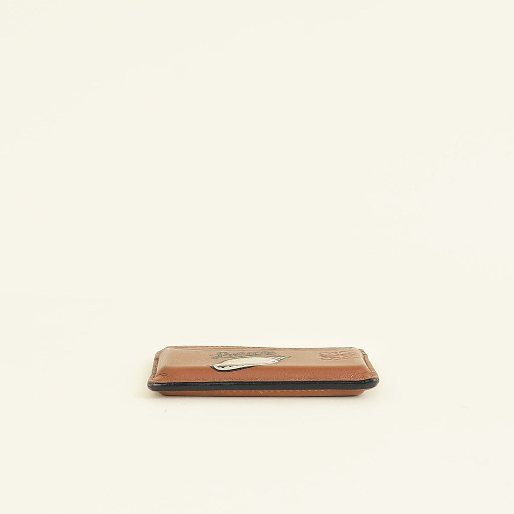 Loewe Mocha Paula's Ibiza Card Holder