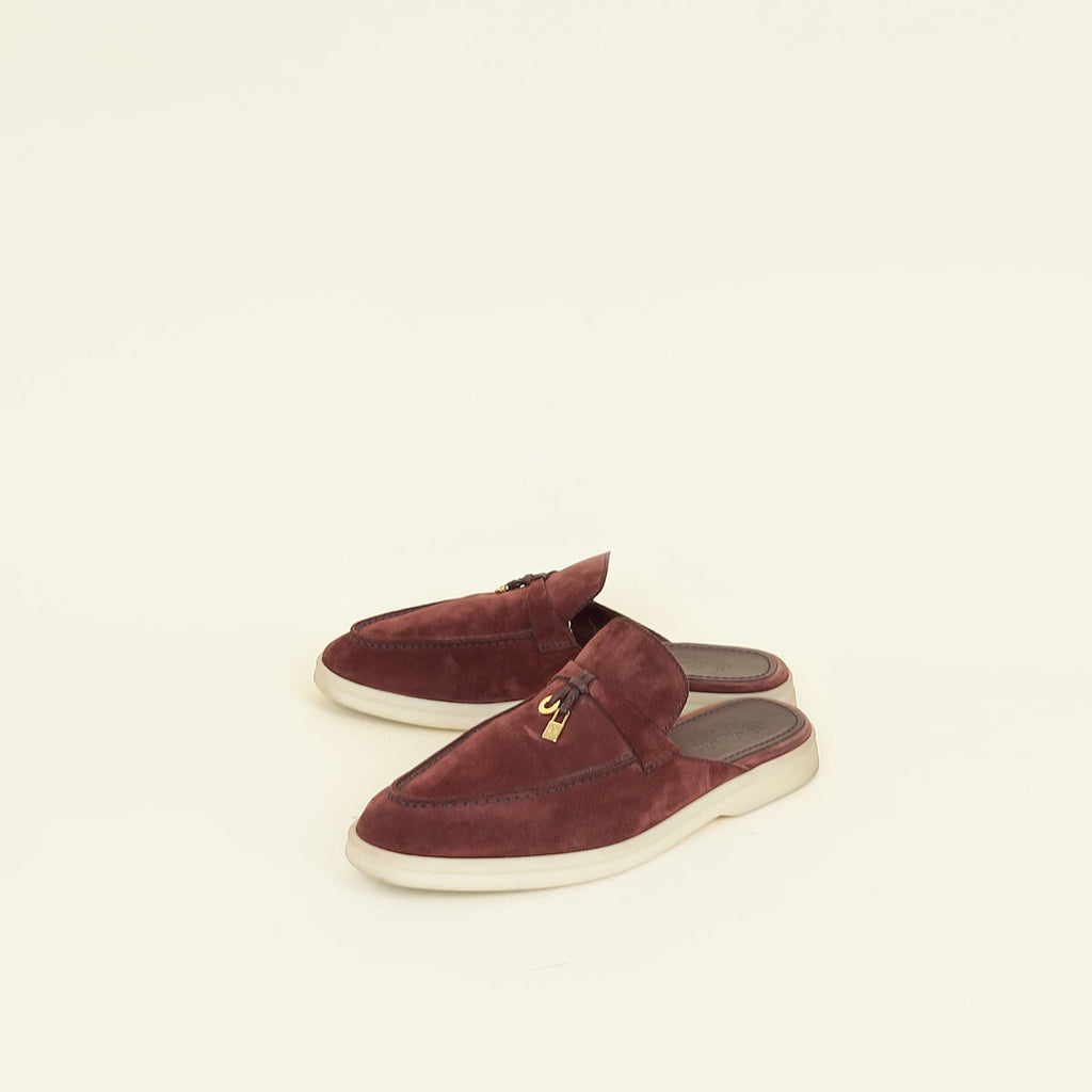 Loro Piana Wild Plume Charms Walk Babouche 38