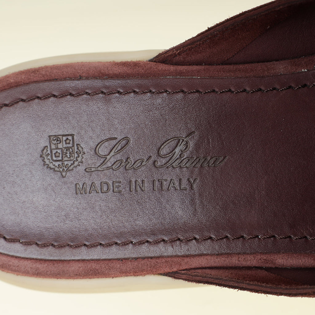 Loro Piana Wild Plume Charms Walk Babouche 38