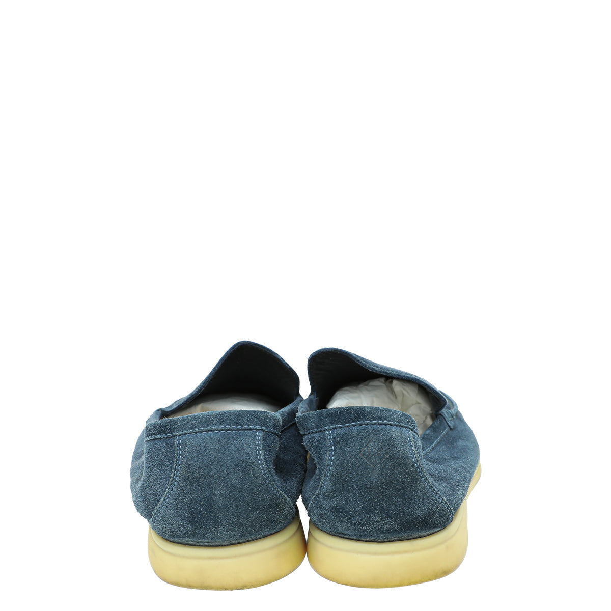 Loro Piana Racing Blue Summer Walk Loafers 42.5