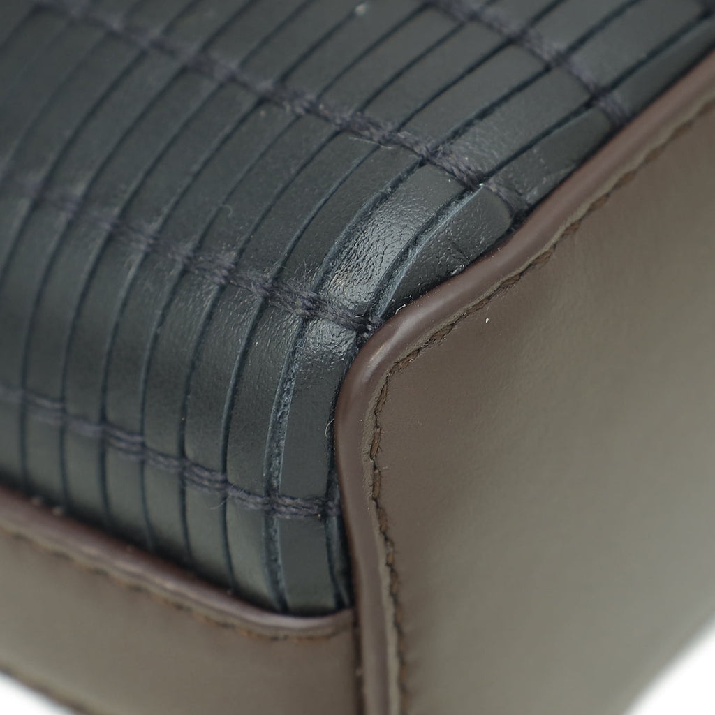 Loro Piana Bicolor Woven Extra Pocket 19 Bag