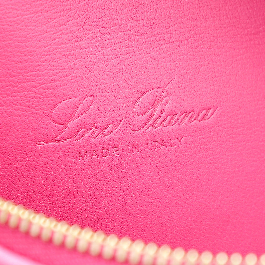 Loro Piana Pink Ostrich L19 Pouch