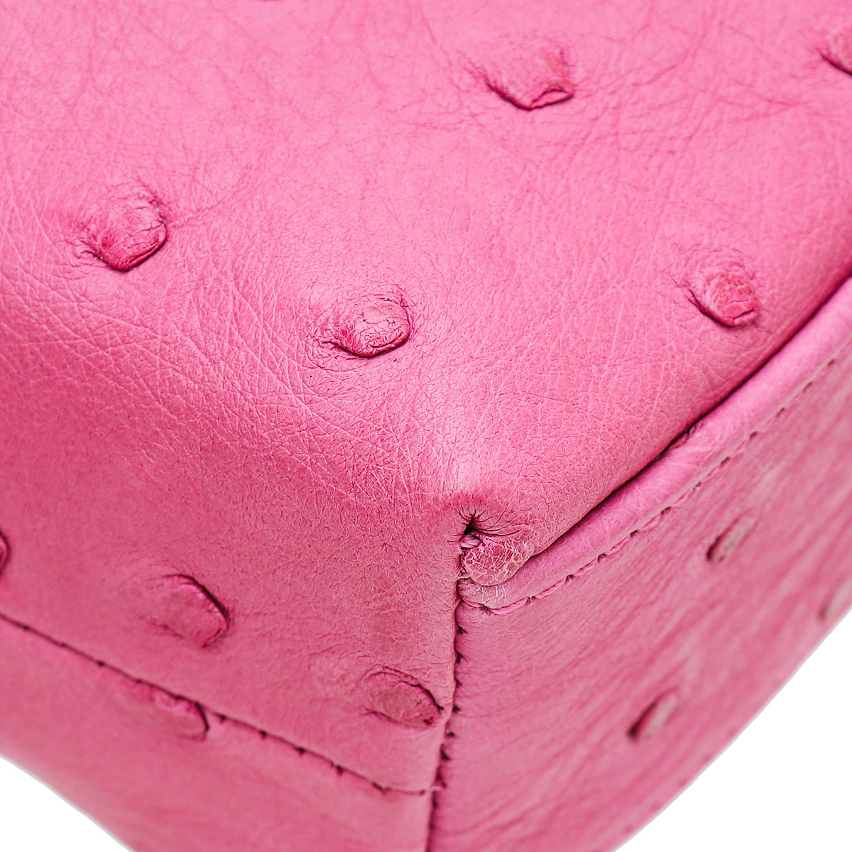Loro Piana Pink Ostrich L19 Pouch