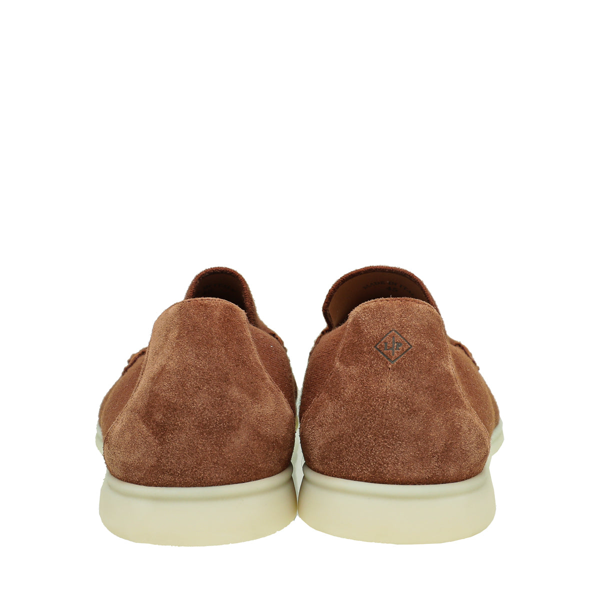 Loro Piana Cuir Summer Walk Knitted Loafers 45