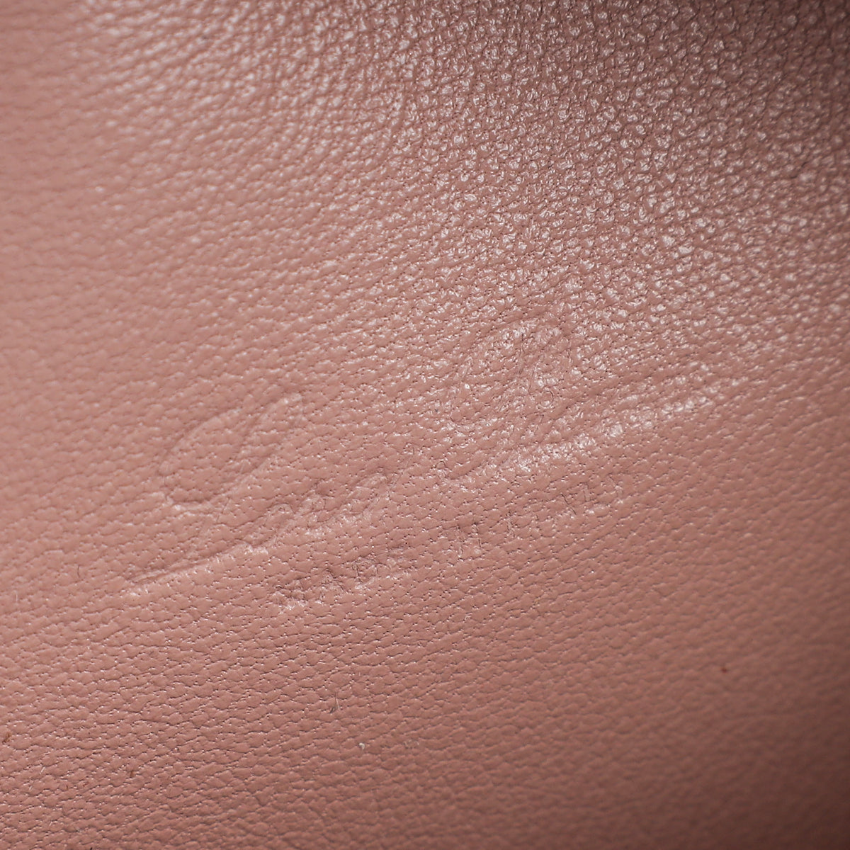 Loro Piana Salmon Extra Pouch 19