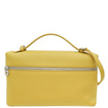 Loro Piana Mustard Yellow Extra Pocket L27 Bag