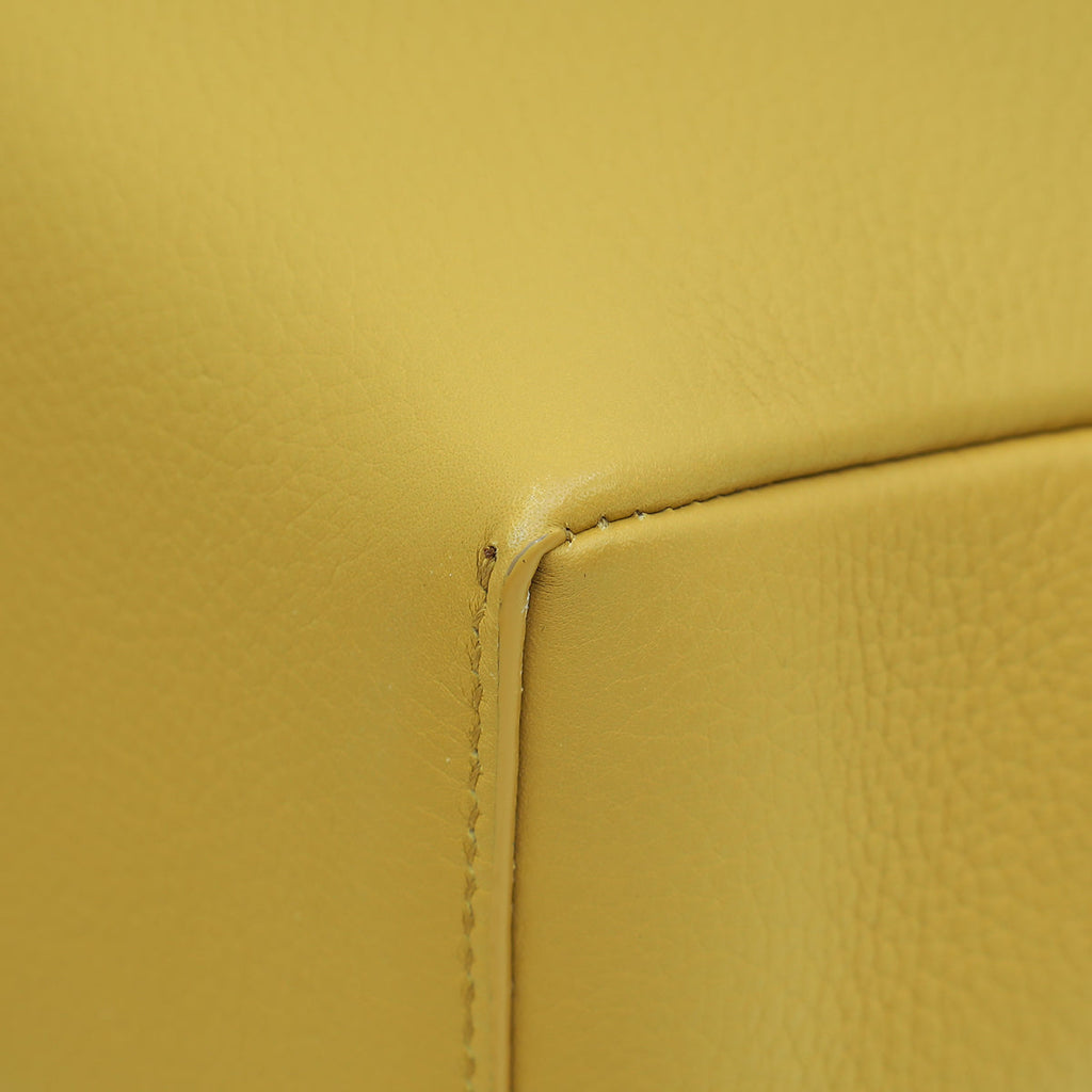 Loro Piana Mustard Yellow Extra Pocket L27 Bag