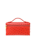 Loro Piana Red Ostrich L19 Pouch