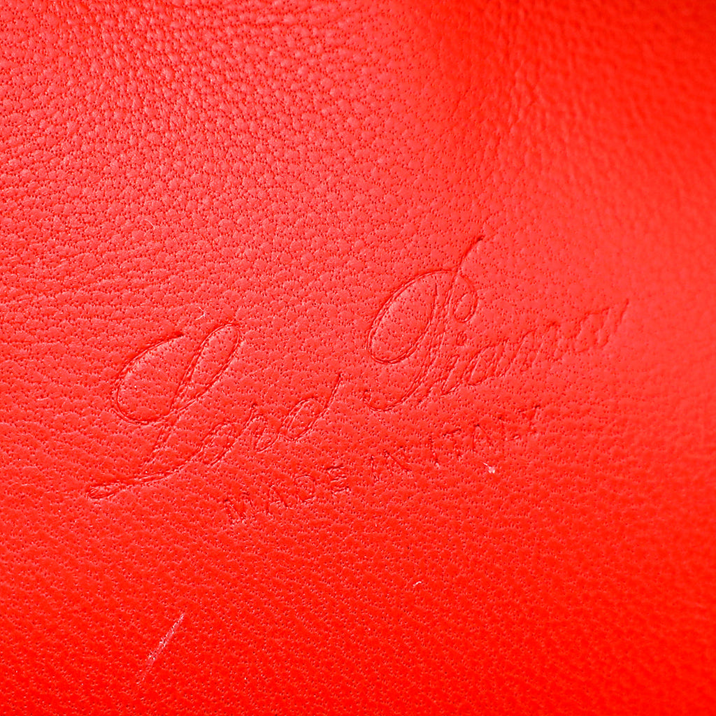 Loro Piana Red Ostrich L19 Pouch