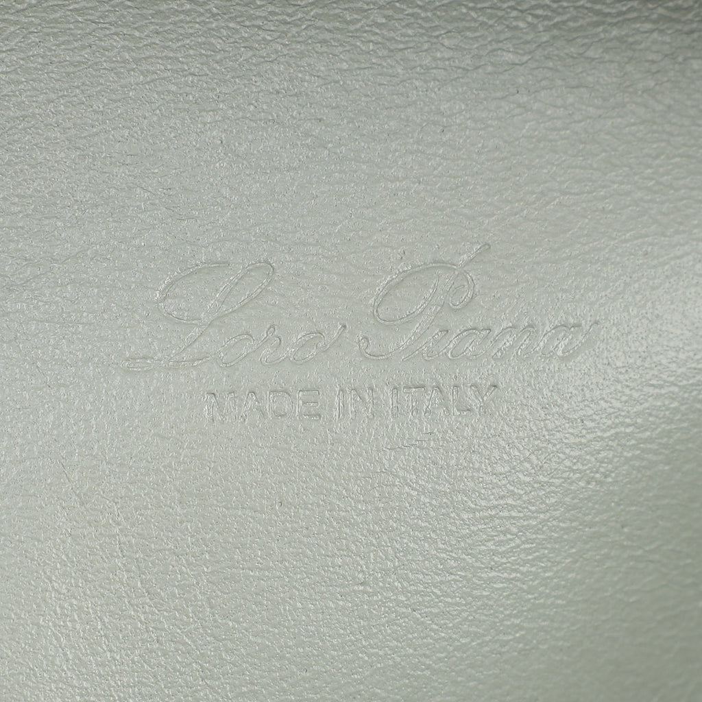 Loro Piana Sage Brush Leaves Extra Pocket L19 Bag