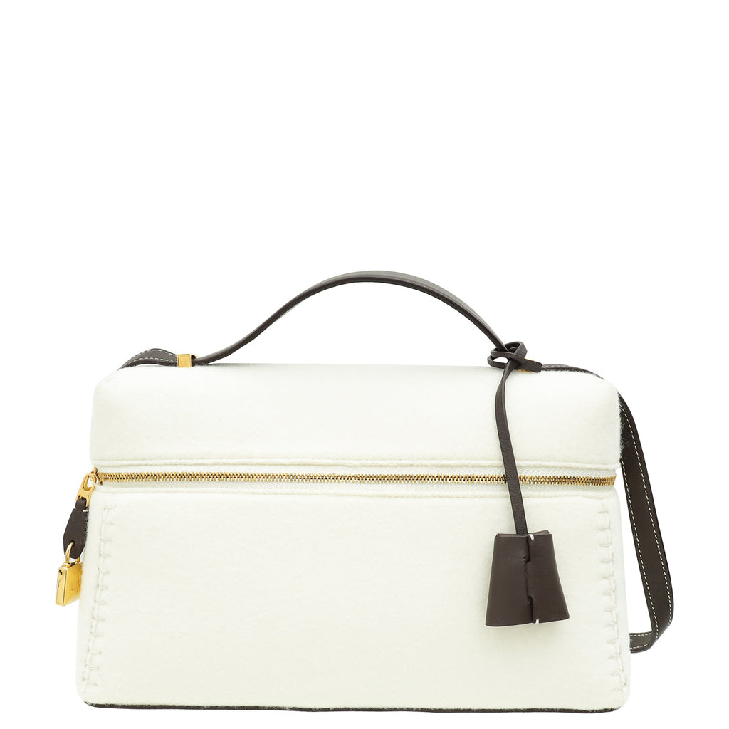 Loro Piana Bicolor Cashmere Extra Bag