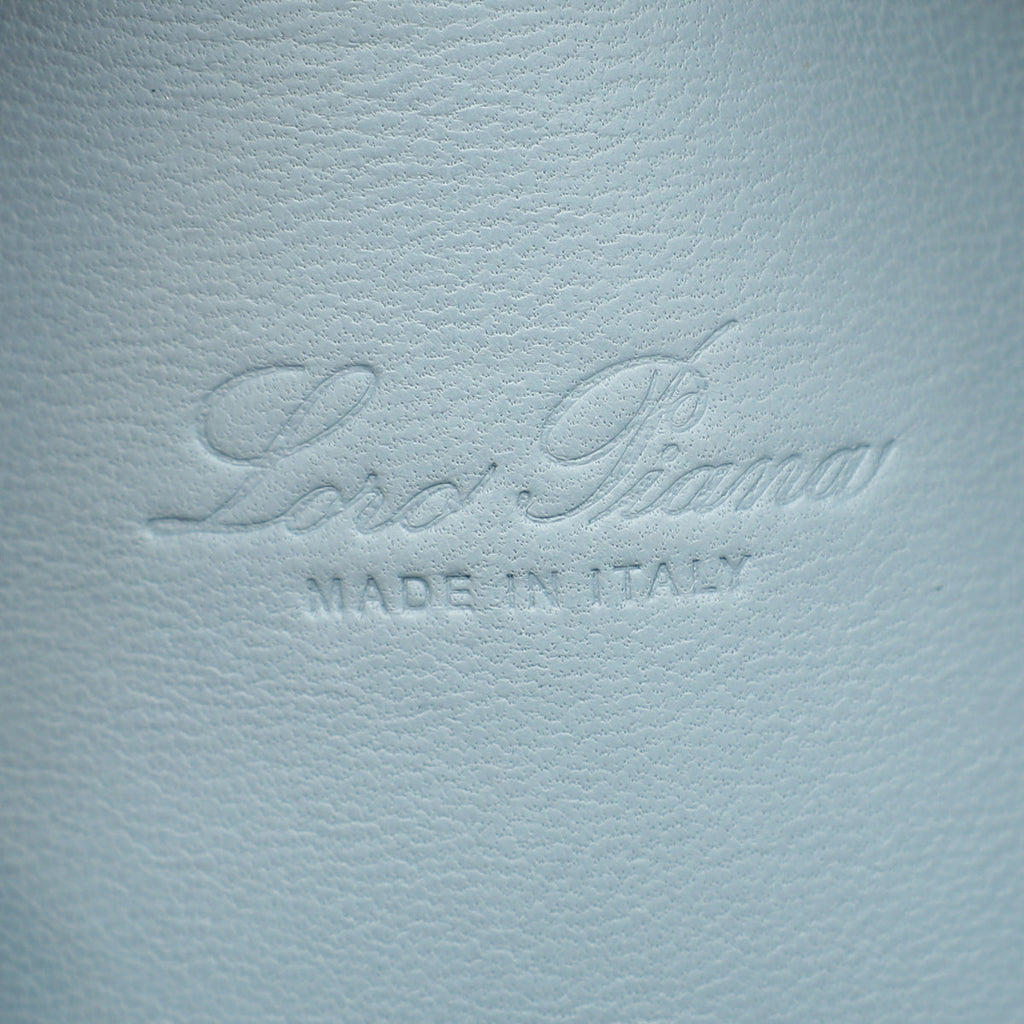 Loro Piana Cloud Blue Alligator Extra Pouch L14 Bag
