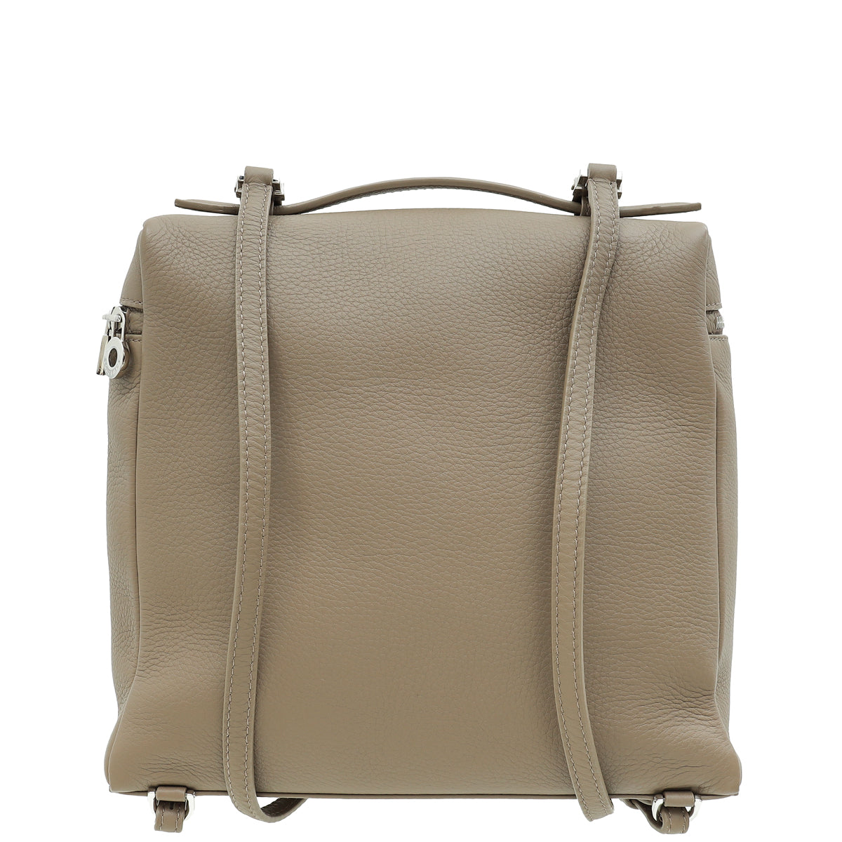 Loro Piana Warm Mastic Extra Pocket Backpack Bag