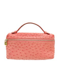 Loro Piana Coral Ostrich L19 Pouch Bag