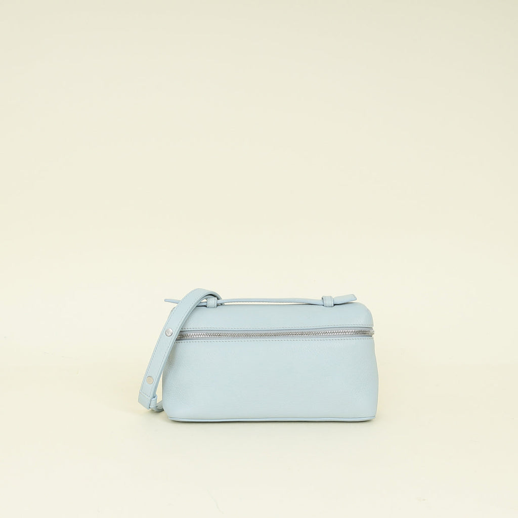 Loro Piana Light Blue L19 Extra Pouch Bag