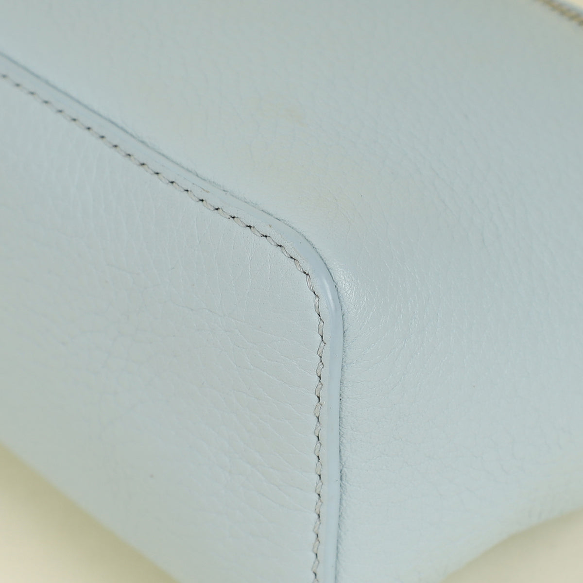 Loro Piana Light Blue L19 Extra Pouch Bag