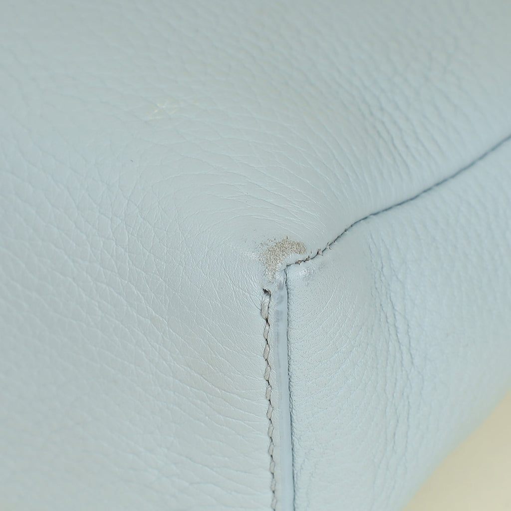 Loro Piana Light Blue L19 Extra Pouch Bag