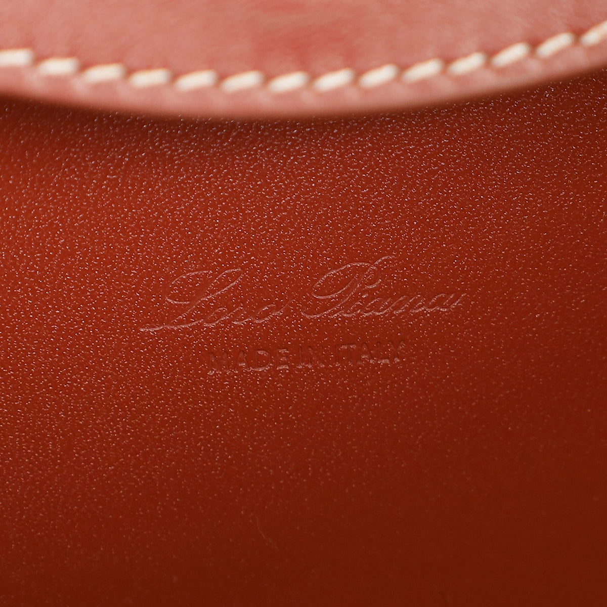 Loro Piana Deep Kummel Extra Bag L27 Bag W/ Twilly