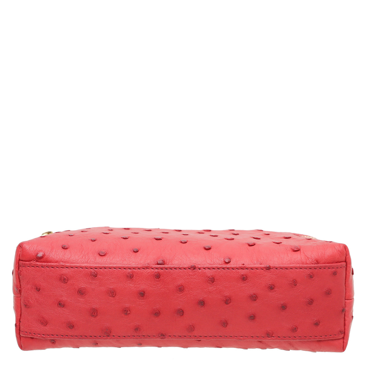 Loro Piana Red Ostrich L19 Pouch
