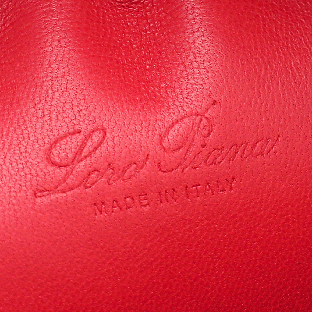 Loro Piana Red Ostrich L19 Pouch