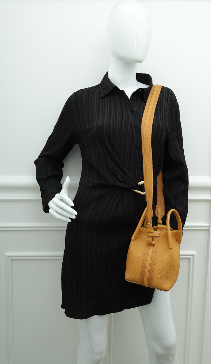 Loro Piana Caramel Micro Bale Bag