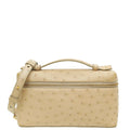 Loro Piana Orix Sun Ostrich Extra Pocket L19 Bag