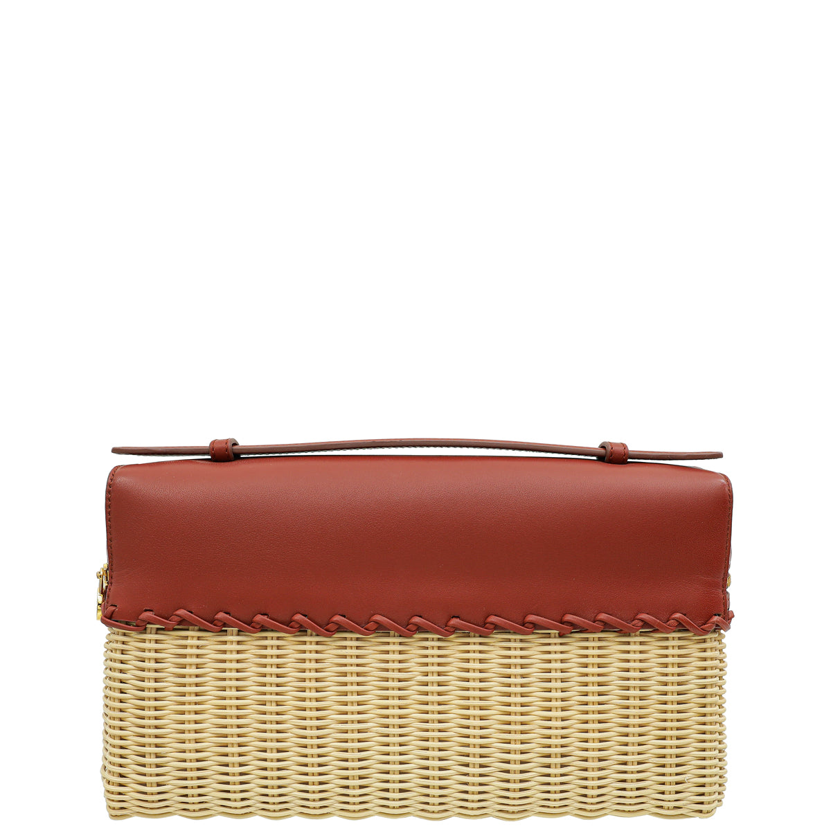 Loro Piana Bicolor Wicker Extra Pocket