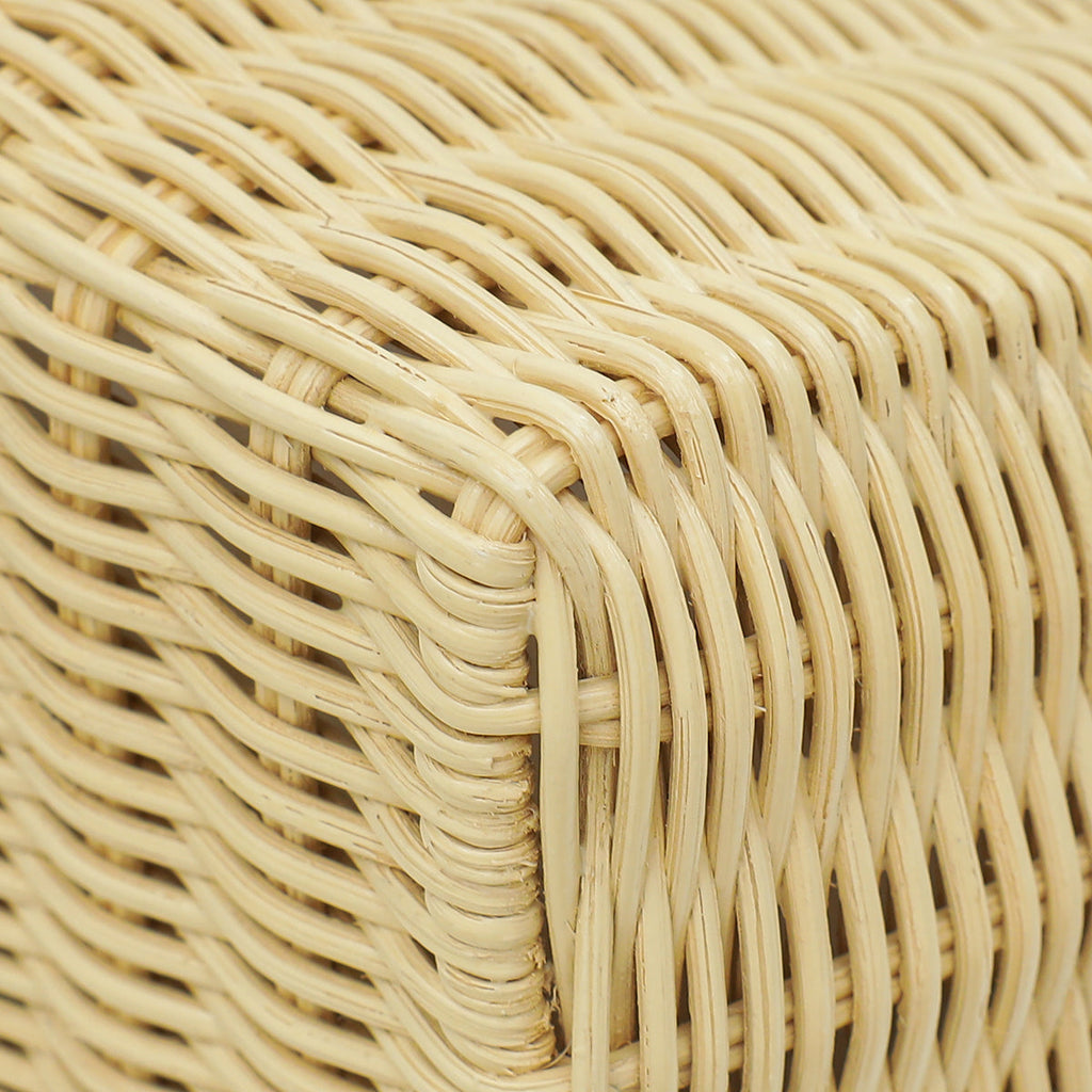 Loro Piana Bicolor Wicker Extra Pocket