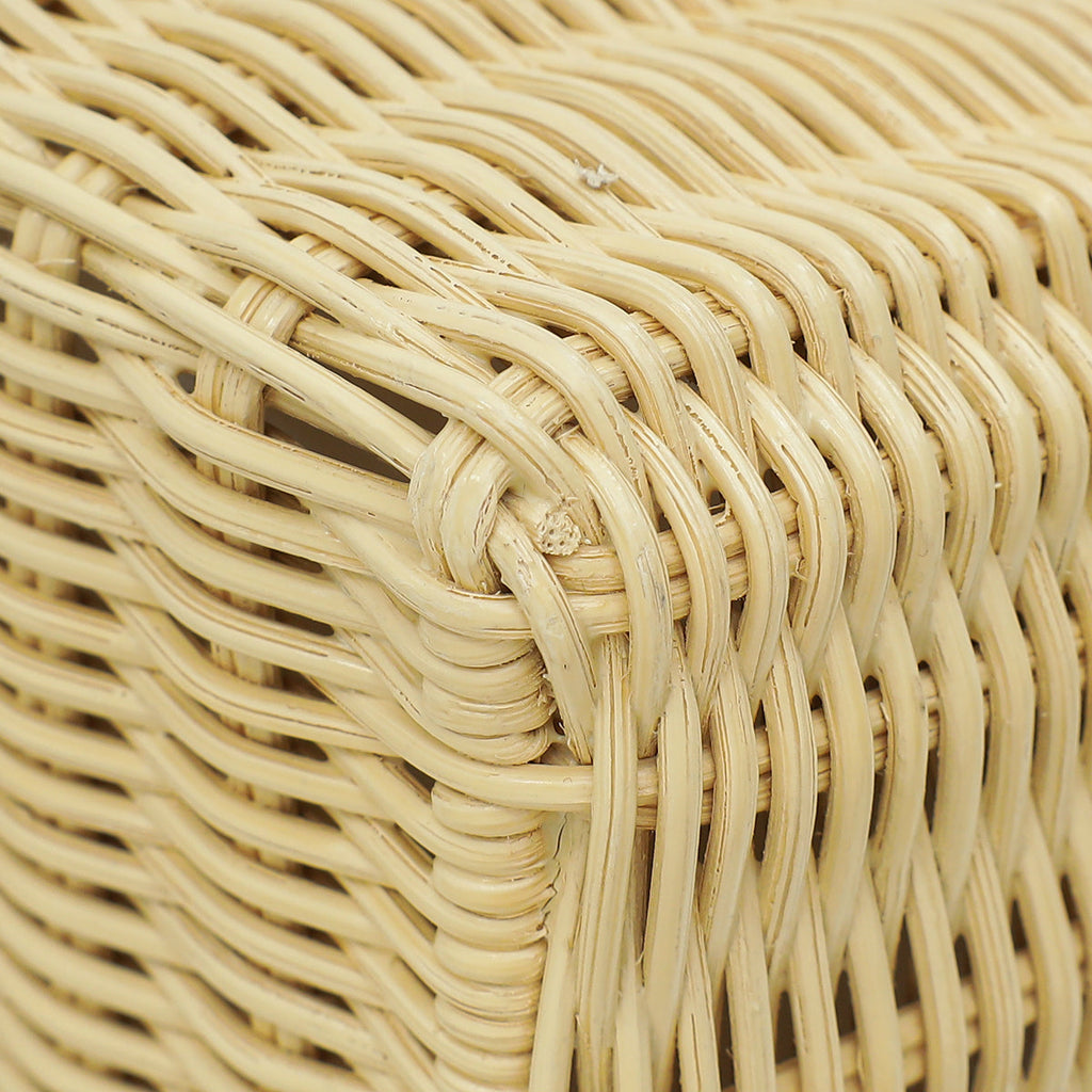 Loro Piana Bicolor Wicker Extra Pocket