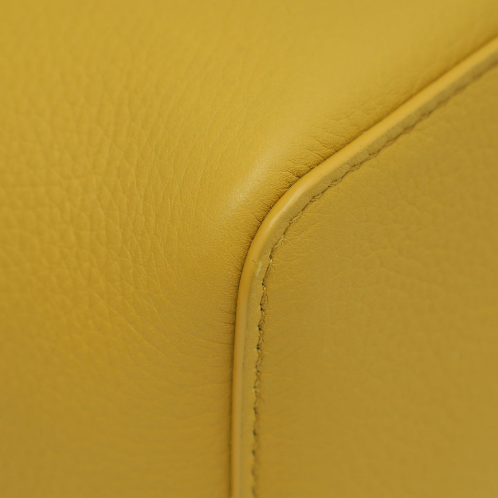 Loro Piana Mustard Yellow Extra Pocket 27 Bag