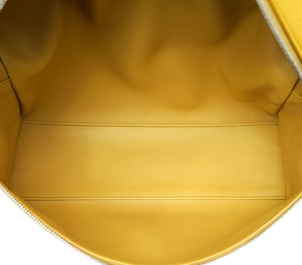 Loro Piana Mustard Yellow Extra Pocket 27 Bag