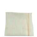 Loro Piana Cream Multicolor Cashmere and Cotton Scarf