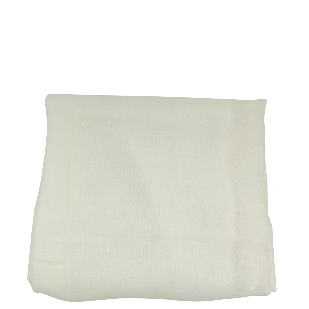 Loro Piana Cream Multicolor Cashmere and Cotton Scarf